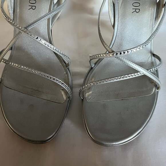 Beautiful silver Metaphor sandals - 10M - Verna - Picture 4 of 9